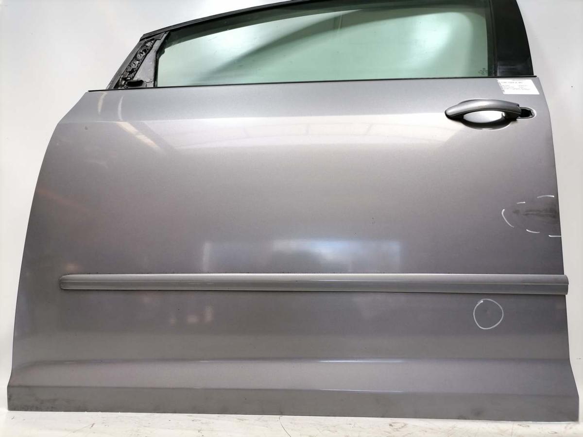 VW Golf Plus 2 original T&uuml;r vorn links LA7T United Grey Rohbau Bj.2009